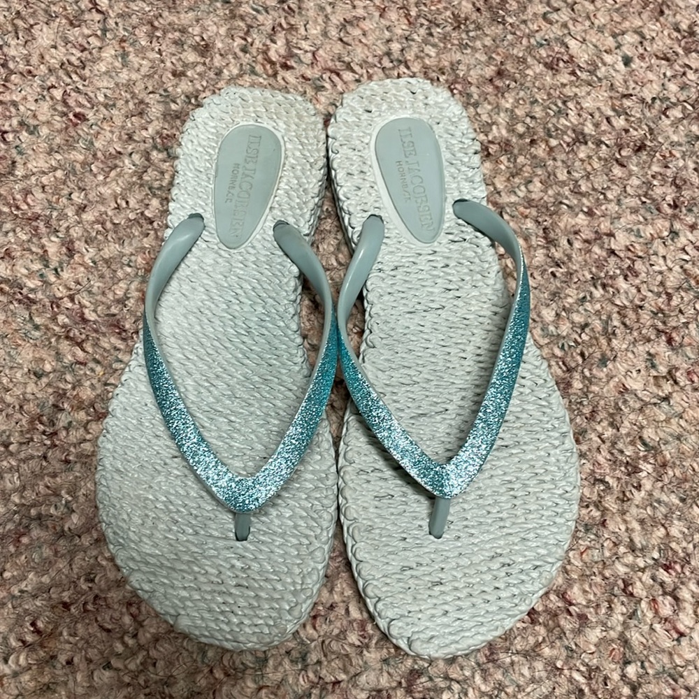 Ilse Jacobsen sparkle thongs